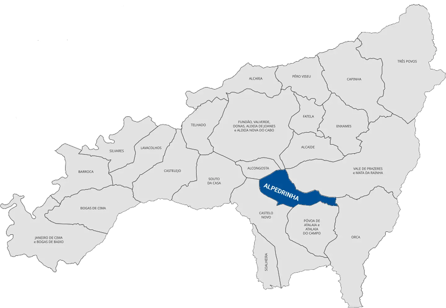 Caracterização - Mapa da Freguesia