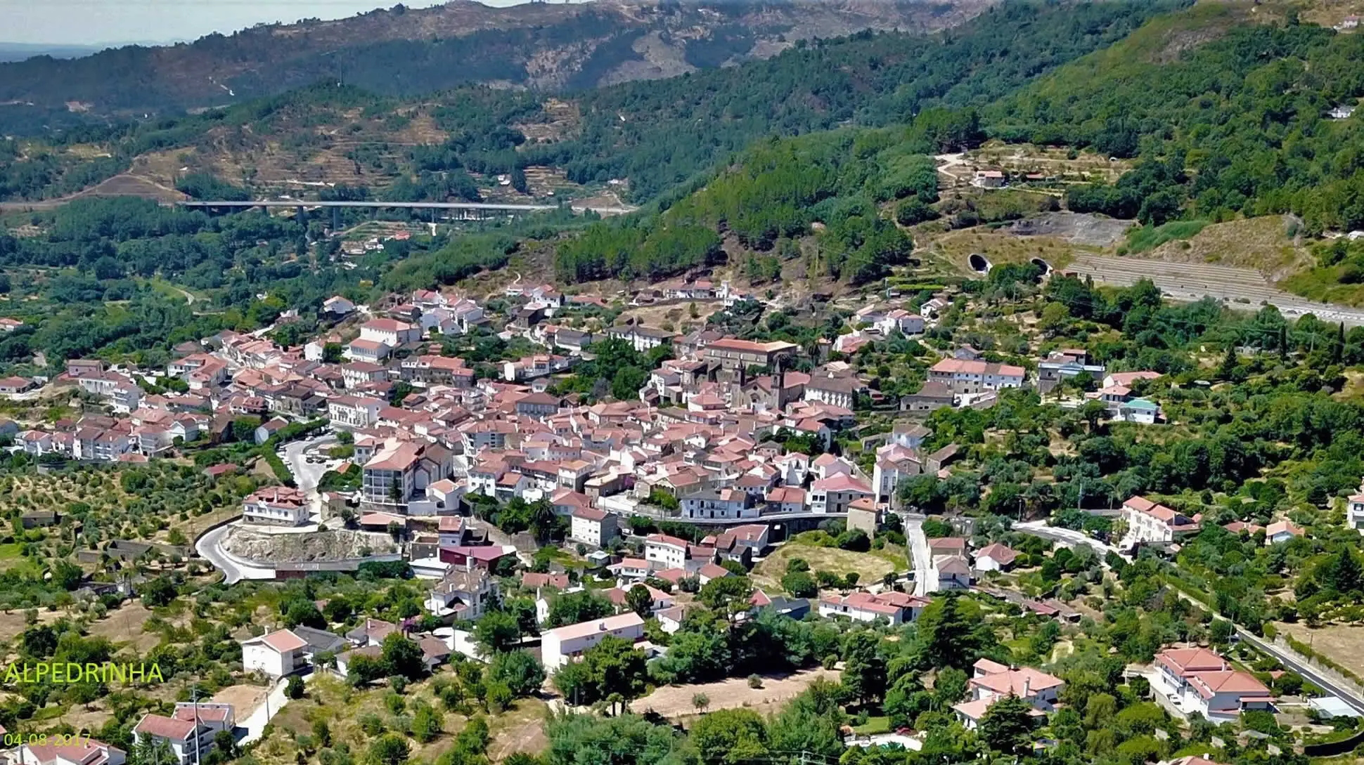 Fundo visual da página de contactos