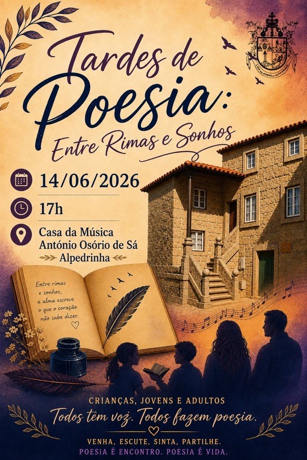 Tardes de Poesia - Entre Rimas e Sonhos