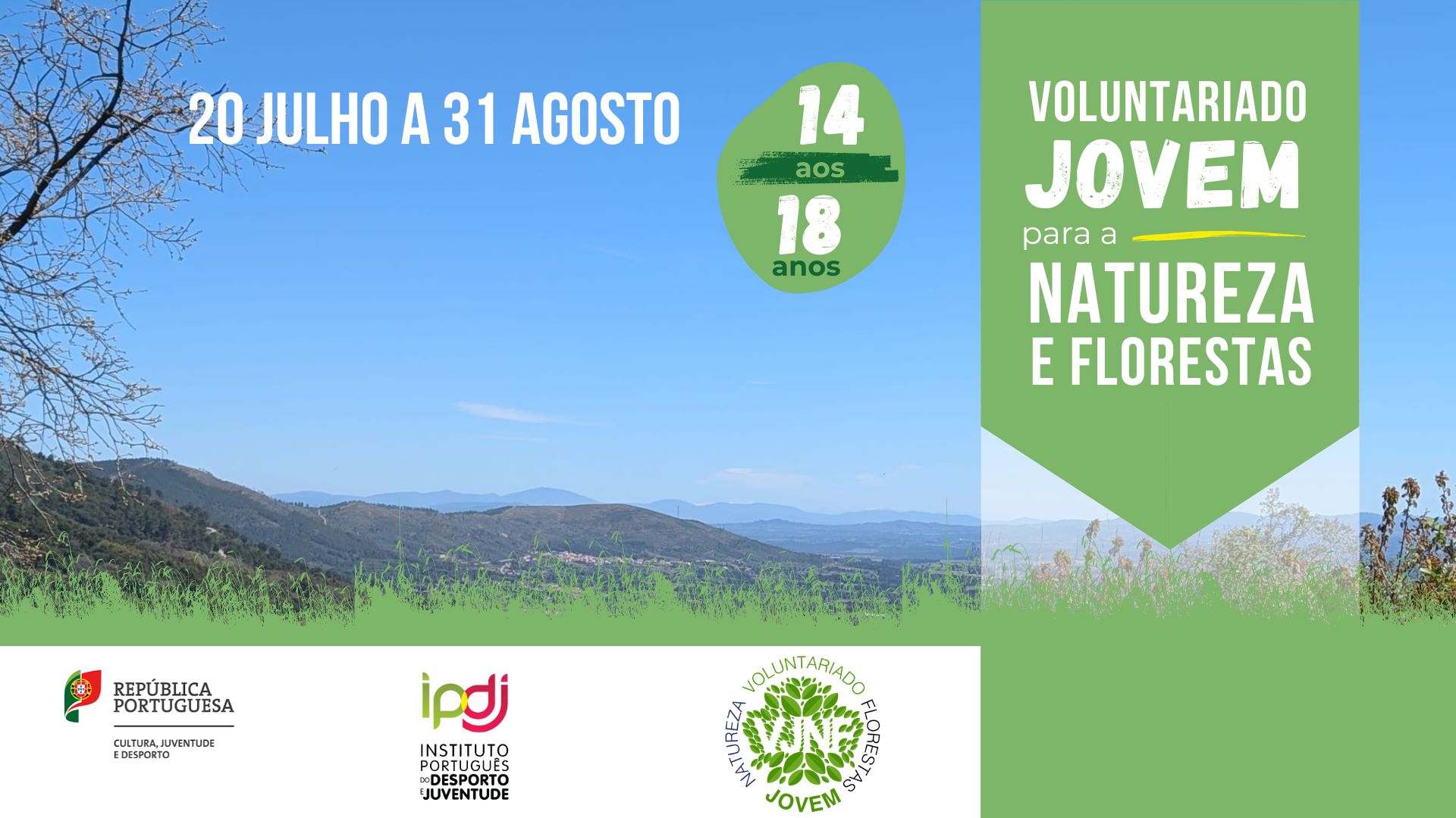 Voluntariado Jovem para a Natureza e Florestas